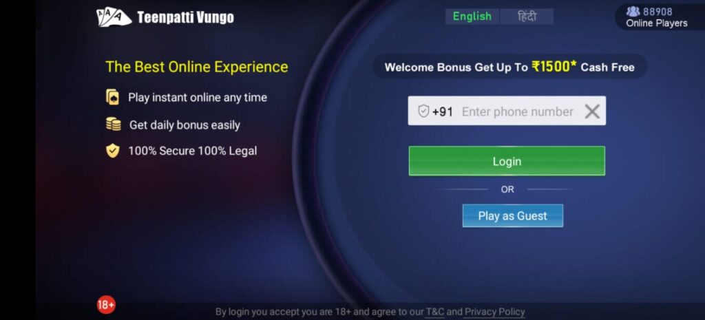 Teen Patti master king